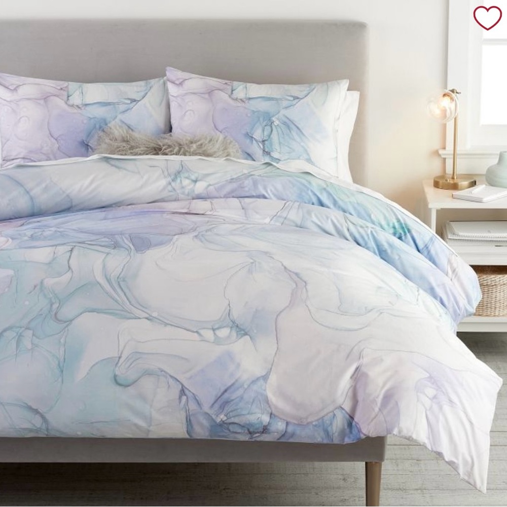 Twin Size Duvet and Sham Pottery Barn Teen